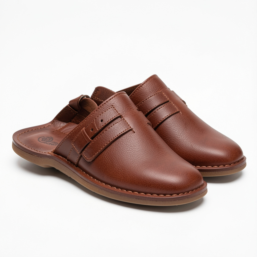Classic Brown Peshawari Chappal